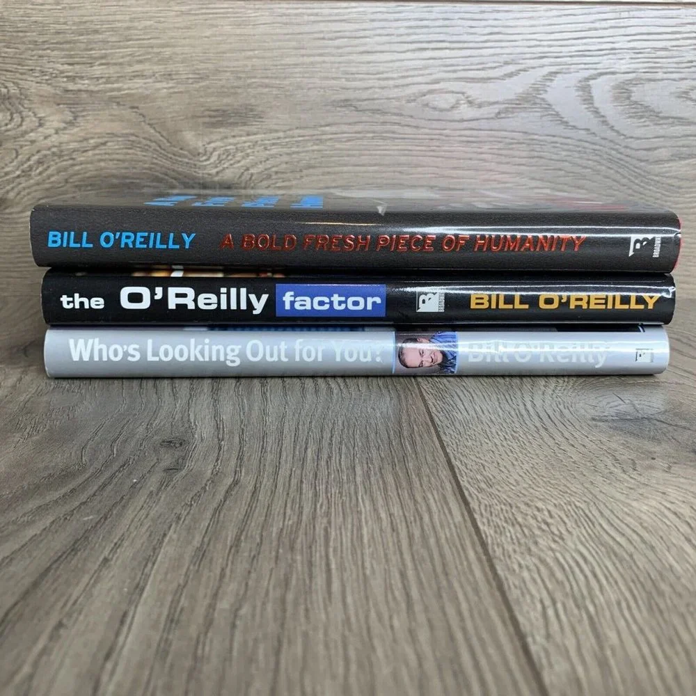 Bill O'Reilly HC Lot Of 3 Books - Factor, Who’s Looking Out…, A Bold Fresh Piece - Picture 7 of 12